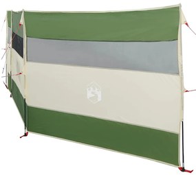 Corta-vento de campismo 508x130 cm impermeável verde