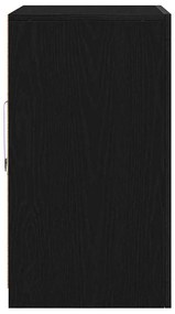 Sideboard vidaXL com Luzes LED Carvalho Preto 41x37x67 cm