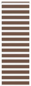 vidaXL Cortina de zebra 85x200 cm largura do tecido 80,9 cm poliéster