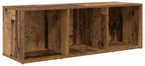 Conjunto de Estantes para TV 3 pcs Castanho 107 x 35 x 37 cm