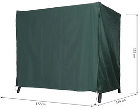 Capa para Móveis de Jardim Capa Protetora para Baloiços de Exterior co