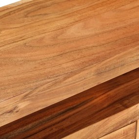 Móvel de TV 110x30x40 cm madeira de acácia maciça