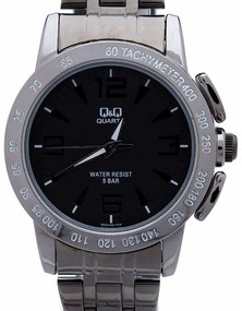 Relógio Masculino Q&q Q602J405Y Preto Prateado (ø 40 mm)