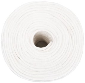 Corda de barco 6 mm 250 m polipropileno branco completo
