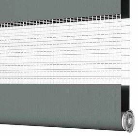 Cortina de zebra 45x150 cm largura do tecido 40,9 cm poliéster