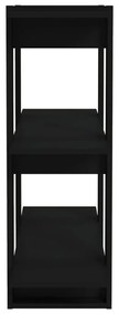 Estante/divisória 80x30x87 cm preto