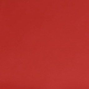 Bancos de bar 2 pcs couro artificial vermelho tinto