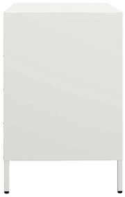 Aparador 68x39x58,5 cm aço laminado a frio branco
