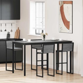 vidaXL Mesas de jantar Madeira processada