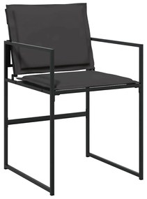 Conjunto de Jantar de Jardim de 5 Peças com Almofadas de Textileno Pre