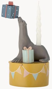 Castiçal em forma de leão-marinho Flor