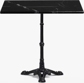 Mesa De Bar Em Mármore Roma Mármore Negro Marquina & Quadrado & Preto - Sklum