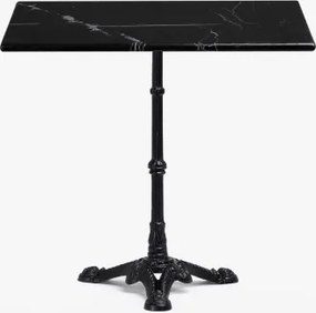 Mesa De Bar Em Mármore Roma Mármore Nero Marquina & Quadrado & Preto - Sklum