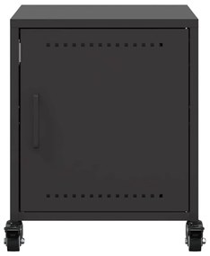 Mesa de cabeceira 36x39x43,5 cm aço preto