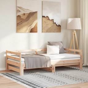 Estrutura sofá-cama de puxar sem colchão 80x200 cm