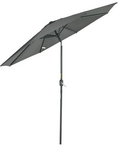Chapéu de Sol Ø264x253cm com Proteção UV+50 Chapéu de Sol de Alumínio