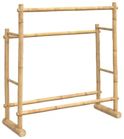 Suporte para roupas 100x30x100 cm bambu