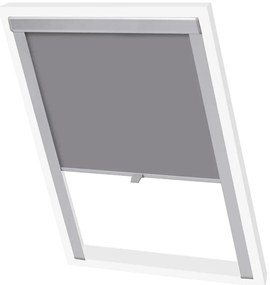 Persiana de enrolar opaca cinzento FK06