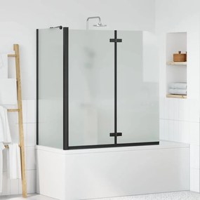 vidaXL Enclosure de Chuveiro Manual Preto 120 x 68 x 130 cm