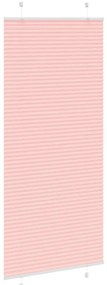 Rosa Plissada Cega 100x200 cm Largura Tecido 99,4 cm Poliéster