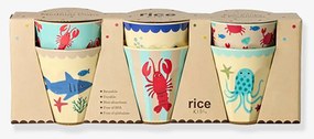Copos BLUE OCEAN conjunto de 6 250 ml para crianças rice multicolor