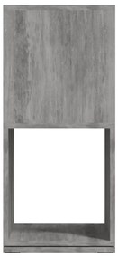 Armário giratório 34,5x34,5x75,5 cm aglomerado cinza cimento