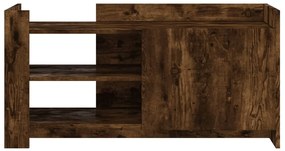 Mesa de centro 100x50x50cm derivados de madeira carvalho fumado