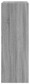 Sapateira 60x34x96,5 cm derivados de madeira cinzento sonoma