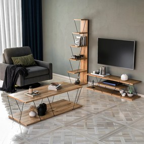 Conjunto de Mobiliário para Sala de Estar Epsilon – Pinho Atlântico Pr