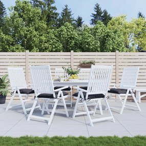 Almofadões de cadeira 6 pcs 50x50x7 cm tecido oxford antracite