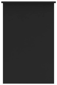 Secretária Simple. com 1 Gaveta de 100 cm - Preto - Design Minimalista