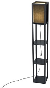 Candeeiro de pé inteligente preto c/ Wifi A60 - Stojan