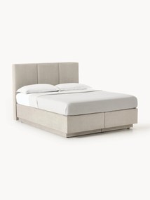 Cama boxspring com espaço de arrumação Oberon