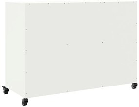 Aparador 100,5x39x72 cm aço branco