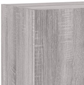 Móveis parede TV 2pcs 40,5x30x60 cm deriv. madeira cinza sonoma