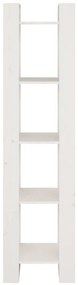 Estante/divisória 41x35x160 cm pinho maciço branco