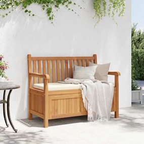 Banco de Armazenamento para Jardim Castanho 228 x 60 x 90 cm