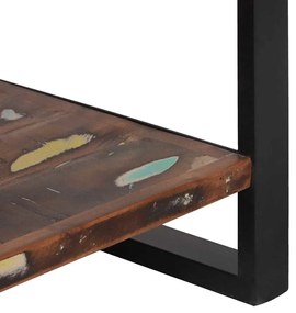 Suporte de Cozinha Multicolorido 80x40x160 cm Madeira Reclamada Sólida
