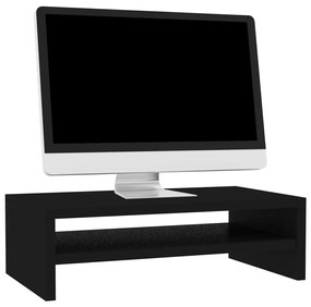 Suporte para monitor 42x24x13 cm contraplacado preto