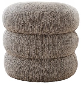 Pouffe Boum – Cinzento – 40x40x40 cm