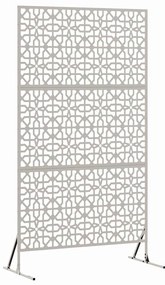 Tela de Privacidade 100x50x180 cm em Aço Envelhecido