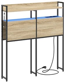 Cabeceira de armazenamento Carvalho Sonoma 100 cm