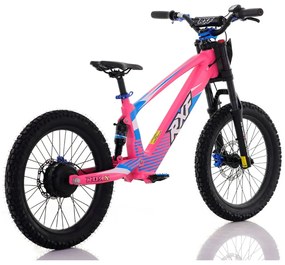 Bicicleta elétrica infantil 750W 20" RXF Evo Racing Rosa