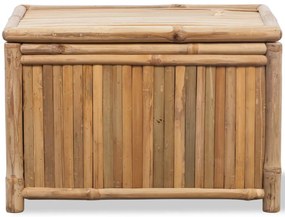 Conjunto 3 caixas de armazenamento de bambu