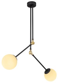 Candeeiro Cambaz – Preto e Branco – 100 x 15 cm