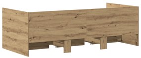 Daybed Carvalho Artesanal Madeira de Engenharia 90 x 190 cm