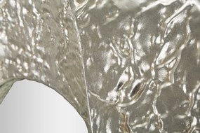 ESPELHO OVAL 87,5x6,5x128 CM (TAMANHO INTERIOR DO ESPELHO 55X93 CM) PRATEADO