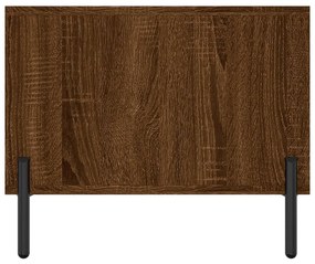 Mesa de centro 102x50x40 cm derivados madeira carvalho castanho