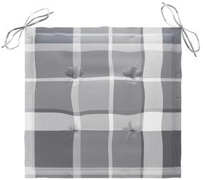 3 pcs conj. jantar dobrável exterior c/ almofadão teca maciça