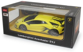 Carro telecomandado Lamborghini Aventador SVJ Performance 1:14 2,4GHz Amarelo